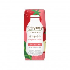 상하목장 유기농주스 사과/딸기/케일125ml x24개입