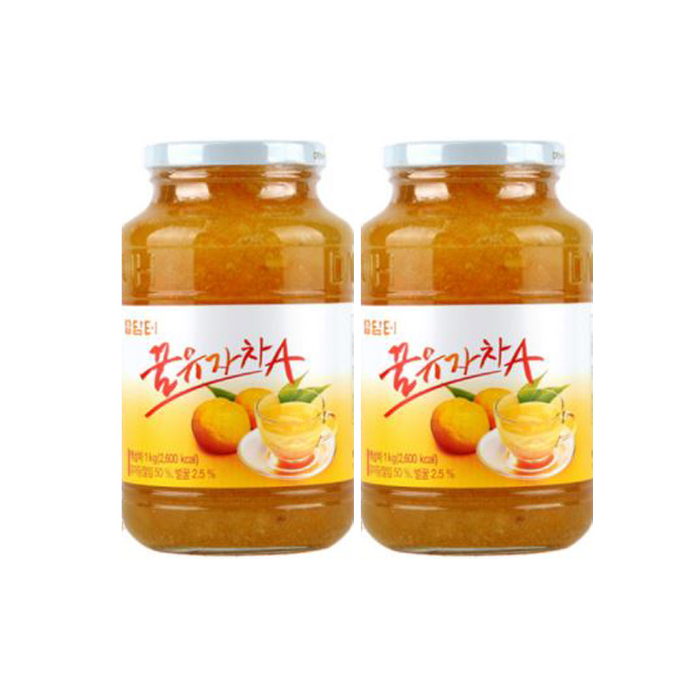 담터 꿀유자A1kg x2개입