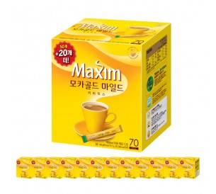 맥심 모카골드 마일드 (50T+20T)x12개입 총840T