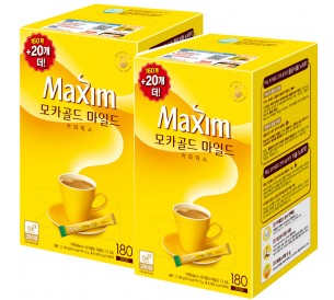 맥심 모카골드 마일드(160T+20T)x2개입