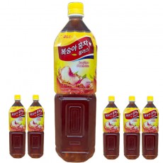 담터 복숭아홍차 플러스1.5L 6개입