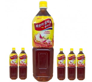 담터 복숭아홍차 플러스1.5L 6개입