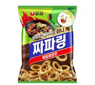 미니짜파링 65g x 16개입 /양파링/짜장맛