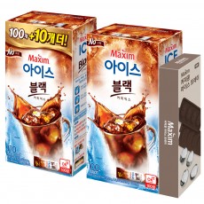 맥심 아이스블랙100T+100T 총200T+사은품2개/커피믹스