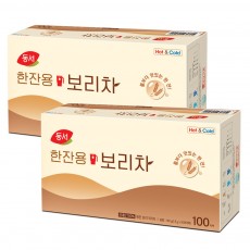 한잔용 보리차 100T x2  총200T