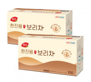 한잔용 보리차 100T x2  총200T