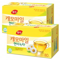 캐모마일 현미녹차 80T x 2개입 총160T