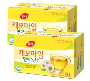 캐모마일 현미녹차 80T x 2개입 총160T