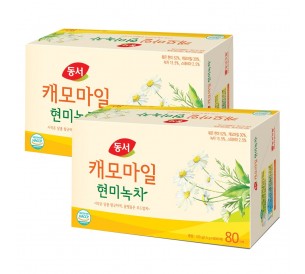 캐모마일 현미녹차 80T x 2개입 총160T