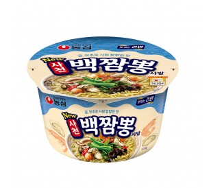 사천백짬뽕사발 75g 16개입 /짬봉/라면/컵라면