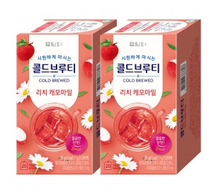 담터 콜드브루티 리치 캐모마일 20T+20T 총40T