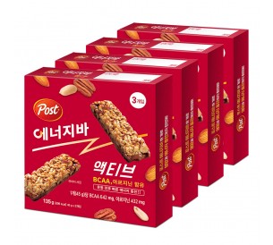 포스트 에너지바액티브 135g x 4박스 총12개입