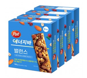 포스트 에너지바밸런스 150g x 4박스 총12개입