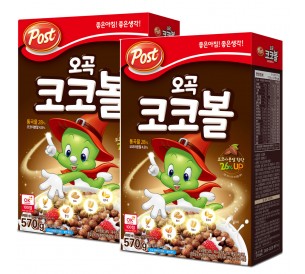 포스트 오곡 코코볼570g x2개입