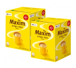 맥심 모카골드 마일드(170T+20T)x2 총380T