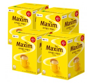 맥심 모카골드 마일드(170T+20T)x4 총760T