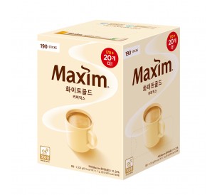 맥심 화이트골드 170T+20T 총190T